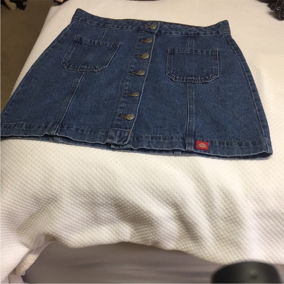 Dickies Jean Skirt - Picture 1 of 14